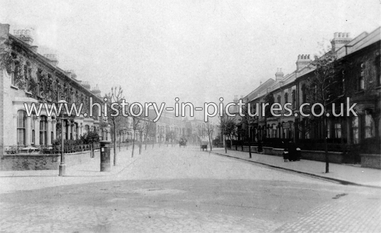 Manor Park Road, Harlesden, London. c.1909.